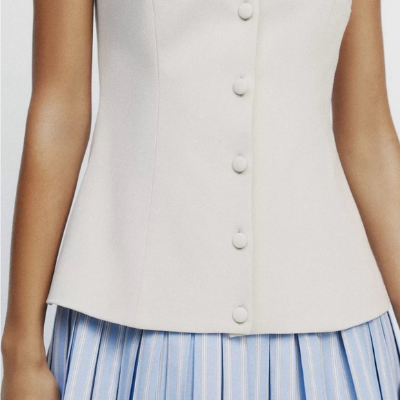 Zara Gray Mini Dress - Picture 3 of 16